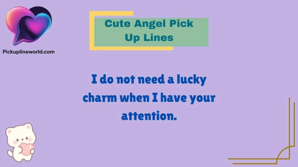 Cute Angel Pick Up Lines